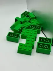 NEW Lego Green- 2x3 Brick QTY 16