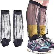 Mesh Net Pants Feet Protector Pants Foot Cover Net Pants Bite Pants Netting Pants Hiking Pants Green