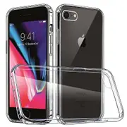 For Apple iPhone iPhone 7/8 Transparent Hard Shel Slim Polycarbonate Case Cover (Clear)