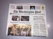 The Washington Post May 7 2023 King Charles III Corination Royal Family Unread