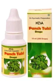 Keva Panch Tulsi Drops - 15Ml (pack of 2) free shipping world