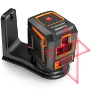 Laser Level 360 Self Leveling Red Line Laser Level Tool Wall Suction Stand Re...