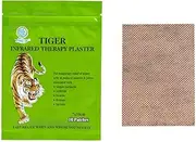 KONGDY Pain Relief Patch 100 Pieces/10 Bags Hot Patch Tiger Chinese for Bone Pain Relief,Capsicum Plaster Emporary Relief for Back/Neck/Knee Joints