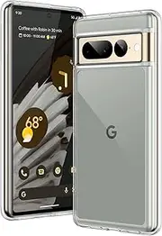 [JETech] Case for Google Pixel 7 Pro, Shockproof Phone Bumper Cover, Anti-Scratch Clear Back (HD Clear)