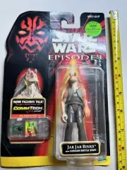 1998 Hasbro Star Wars Episode I The Phantom Menace Jar Jar Binks CommTech NIP
