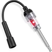 Car Inline Spark Plug Tester, Plug Engine Ignition Tester, Auto Motorcycle Lawn Mower Internal/External Engine Armature Diagnostic Detector Tool, Universal Car Exterior Accessories (1pcs)
