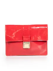 Red Patent Leather Petite Pochette