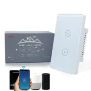 Smart Light Switch, 2.4Ghz Zigbee Light Switch Work with Alexa and Google Home,