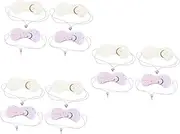 FRCOLOR 3sets Cooling Eye Mask Ice Eye Shades Comfortable Pads for Summer Practical Care Pads Reusable Ice Packs for Women 4pcs*3