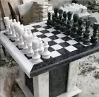"Marble Chess Set – Collectible Chess Pieces, Perfect Gift & Game Decor, Cyber
