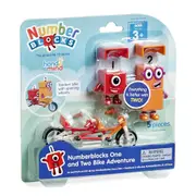 Numberblocks One and Two Bike Adventure Figure Set
