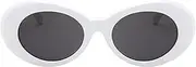 [Whyzsjnclg] Retro Sunglasses Women Men Round Fashion Sunglasses Funny Sunglasses for Travel Party Supply Funny Sunglasses