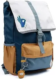 [Fabelab] Children's Backpack Nursery Backpack Children from 6 Years on 100% Recycled Polyester School Backpack Children's Backpacks with 14 L Capacity