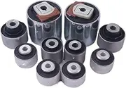 10PCS Front Suspension Control Arm Bushing Kit Compatible With Bentley Flying Spur Continental GT 4E0407515 4E0407181 4E0407182 4E0407183