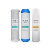 Aquarium Reef Replacement Max Water Filter Set Sediment 1 micro Carbon GAC, CTO