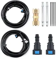 Fuel Lines Repair Kit, Compatible with Chevrolet Silverado/GMC Sierra 1500 2500 3500 4.3L 4.8L 5.3L 6.0L 8.1L (2004-2010) Pickups Vent Line Replace# FL-FG0340 FG0340