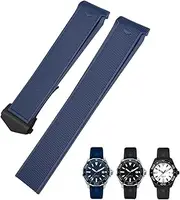 [CZKE] 20mm 22mm Rubber Silicone Watch Strap Fit for Tag Heuer CARRERA AQUARACER 300 WAY201A WAY211C Watch Accessories