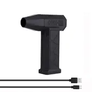 Mini Electric Air Duster Turbo Jet Fan with 3-Speed Adjustable Power