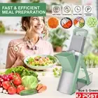 Safe Mandoline Vegetable Slicer Adjustable Vegetable Chopper Mandolin Kitchen OZ