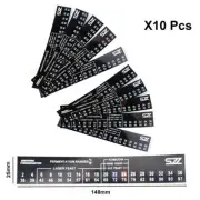 10 X Stick on Dual Thermometer Home Brew 2C TO 36C Beer Spirits Wine Kombucha