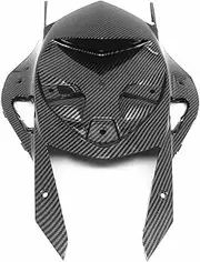 Hydro Dipped Carbon Fiber Finish Rear Upper Lower Tail Driver Seat Panel Fairing Set Compatible with BMW S1000RR 2009-2014