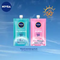 在飛比找蝦皮購物優惠-NIVEA 妮維雅防曬精華袋 SPF 50 PA 7ML 防