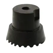 Black Rubber Tip for Drop down Door Holder (2-Pack)