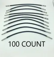 100 Count 6 AWG 16" Inch Golf Cart Battery Cables, for E-Z-GO, Yamaha, Club Car