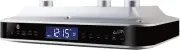 Ilive under the Counter Wireless Stereo Bluetooth Speaker, Digital Alarm Clock,