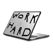 MacBook Air 15-inch (M2 - M4) Impact Case WORK HARD BLACK