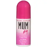 Mum Deodorant Roll-on Dry Cool Pink 50ml