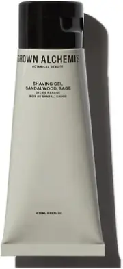 Grown Alchemist Shaving Gel: Sandalwood, Sage, 75Ml