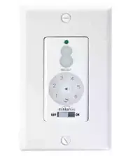 MinkaAire Ceiling Fan Wall Control Switch 6-Speed Light Dimmer 3 Colors