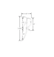 PICK-A-PACK SIZE - 1/2" Double Slat MICRO VALANCE CLIPS for MICRO Mini BLINDS
