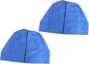 Totority 2Pcs Bird Cage Cover Light Parrot Cage Protector Breathable for Better Sleep Durable Sun Block Birdcage Shield Blue