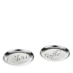 Christofle Chri Chri Coasters, Set of 2
