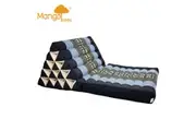 Jumbo 1 FOLD Thai Triangle Pillow Mat BlueEle