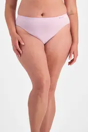 Berlei UnderState Seamless Hi Cut Underwear - Frosted Mauve, Size: Large