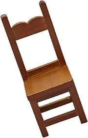 Adorable Miniature Chair Set 1:12 Scale Mini House Decor Kids Room Furniture Models