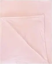 Venice Home 100% Cotton Flat Top Sheet Only - T-Shirt Fabric Jersey Knit - Extra Soft - Wrinkle Free - Machine Washable - Easy Fit - Breathable - Comfy (Pink, Full)