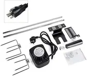 Simple Barbecue Fully Automatic Flip Grill Outdoor Stainless Steel Home Rotating Barbecue Machine Professional Portable Electric Grills Electric Griddles