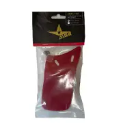 All-Star The Jawline Baseball Batting Helmet Jaw Guard Scarlet Right Hand Hitter