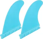 Milisten Inflatable Surfboard Tail Fin Set 1 Pair Paddle Board Fins Replacement Wear-Resistant Surfboard Water Stabilizer Separator Easy Install for Boards