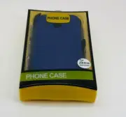 For Samsung Galaxy J3 2018 / J3 V 3rd Shockproof Case Cover With Belt Clip Blue