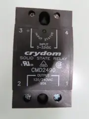 Crydom CMD2490 Solid State Relay - Industrial Mount PM IP20 280Vac/90A , 3-32Vd