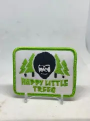 New Trendy Humorous Funny Vintage Style Patch Cap Hat - Happy Little Trees