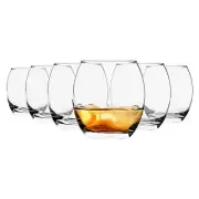 6x LAV Empire Tumbler Glasses Water Wine Whiskey Gin Juice Cocktail Set 405ml