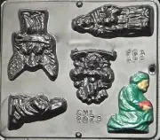 Manger Scene Chocolate Candy Mold Christmas 2075 NEW