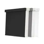 out Roller Shades Cordless Blinds for Windows, Free-Stop 20"W x 72"H Black