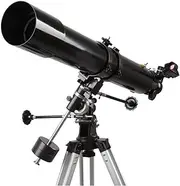 Astronomical Telescope for Beginners Observation80mm Caliber 900mm Focal Length Refracting Telescope for Kids Beginners,Travel Telescope with Carry Bag and Adjustable Tripod (Color : Package